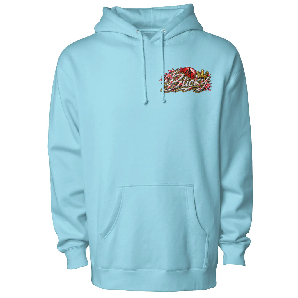 Blicky Japanese inspired pullover hoody