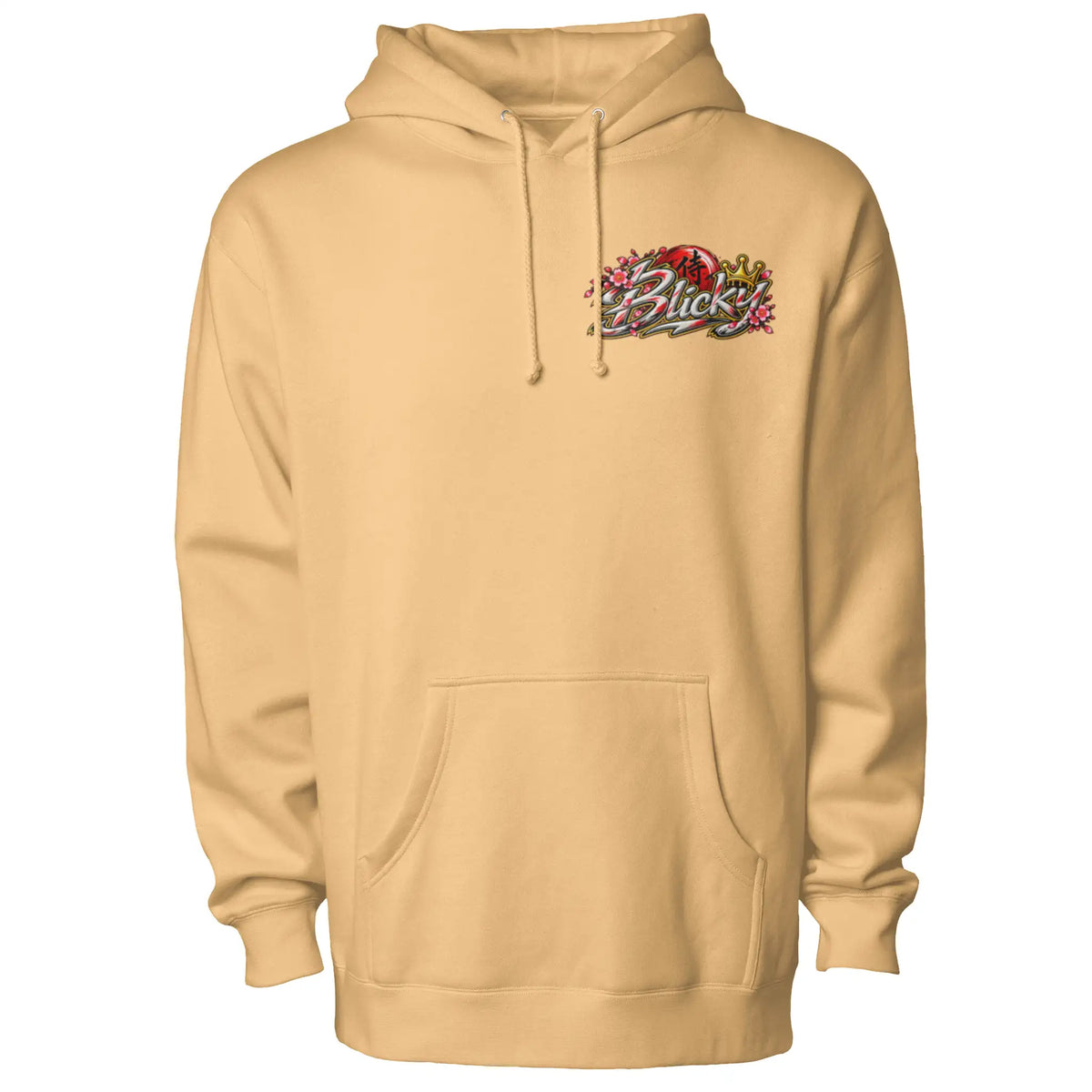 Blicky Japanese inspired pullover hoody