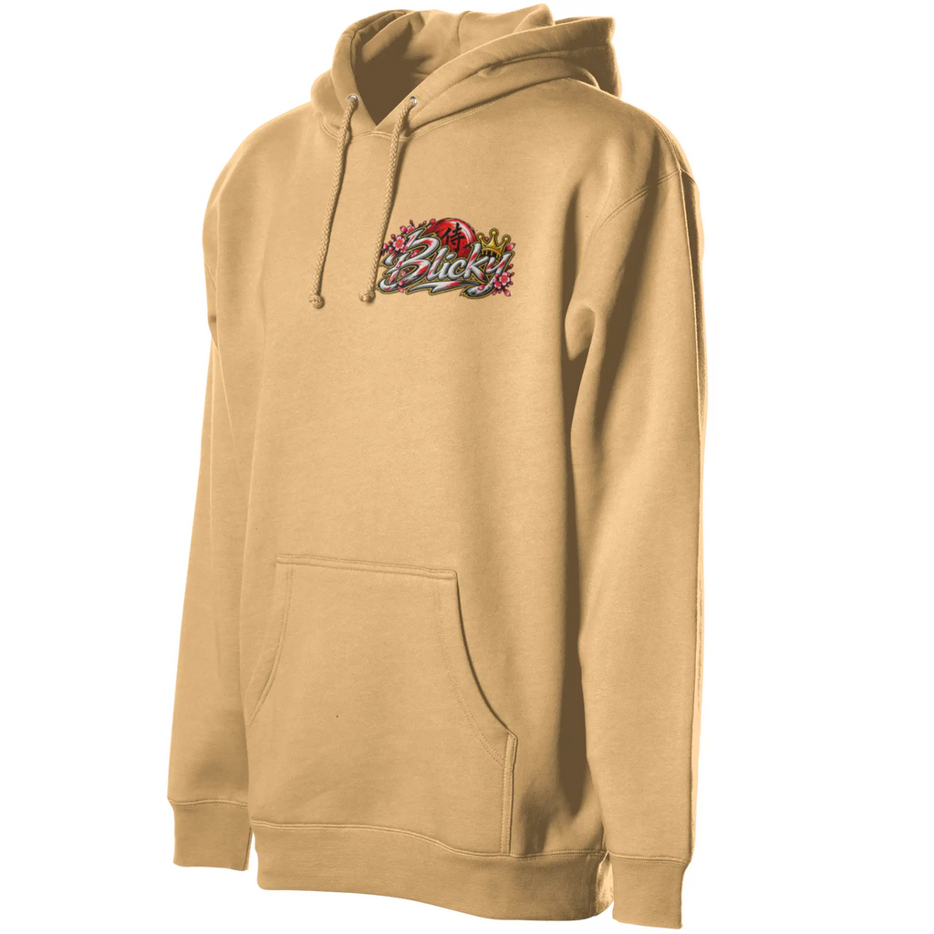 Blicky Japanese inspired pullover hoody